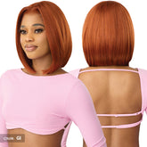 True Frontal Perfect Hairline By Outre Glueless 13x6 HD Pre-Shaped Lace Front Wig - PEAK 709